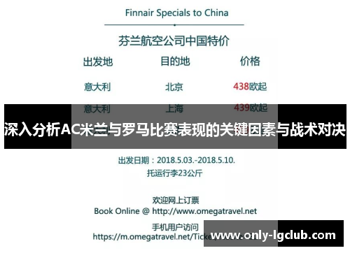 深入分析AC米兰与罗马比赛表现的关键因素与战术对决